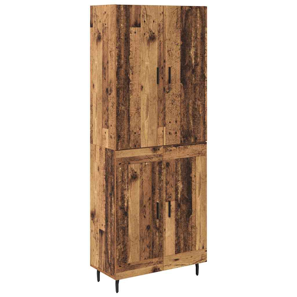 Highboard 2 kom. Staro drvo 69,5 x 34 x 180 cm