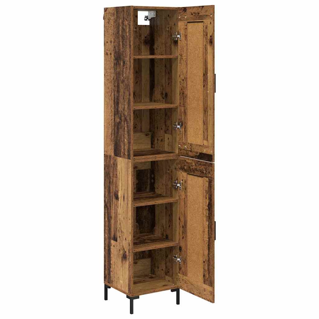 Highboard Staro drvo 34,5 x 34 x 180 cm Konstruirano drvo