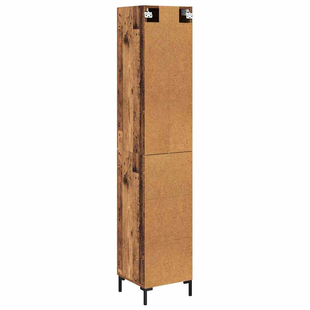 Highboard Staro drvo 34,5 x 34 x 180 cm Konstruirano drvo