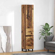 Highboard Staro drvo 34,5 x 34 x 180 cm Konstruirano drvo