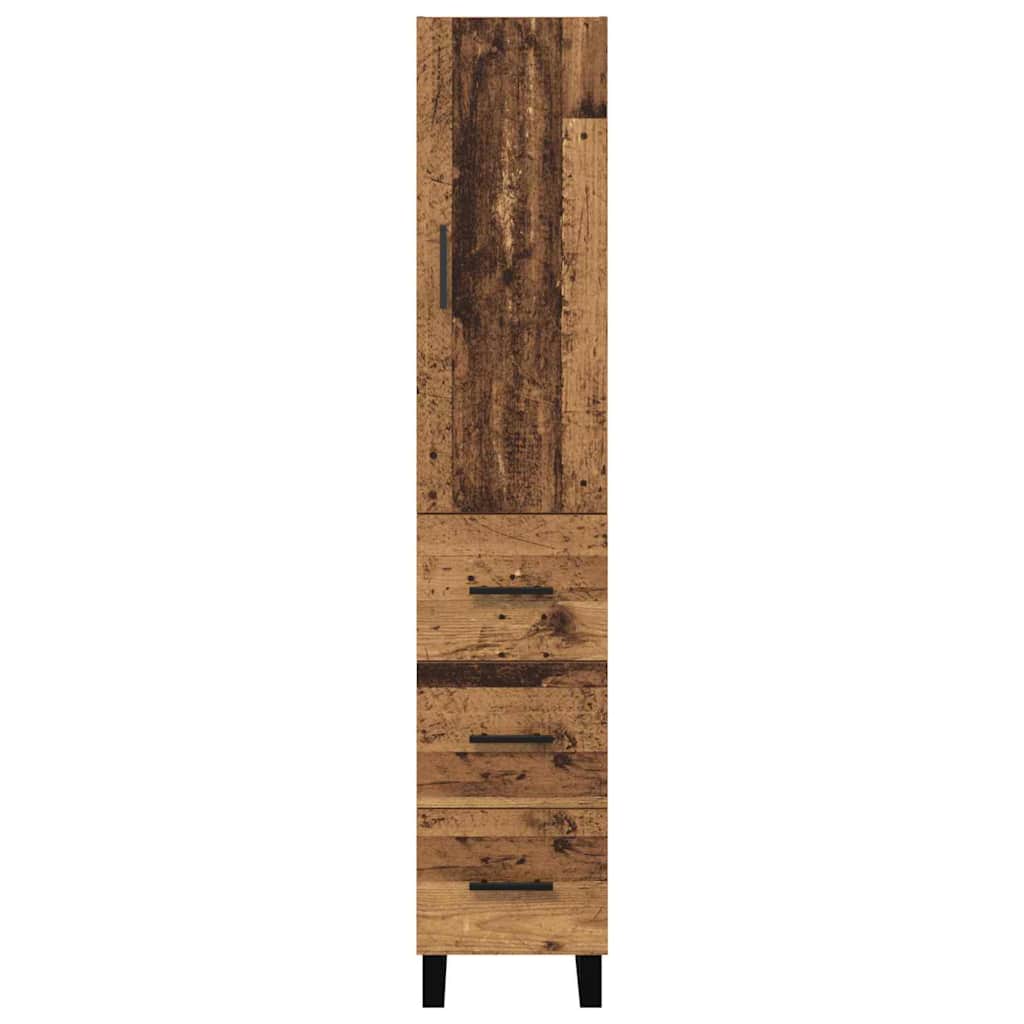 Highboard Staro drvo 34,5 x 34 x 180 cm Konstruirano drvo