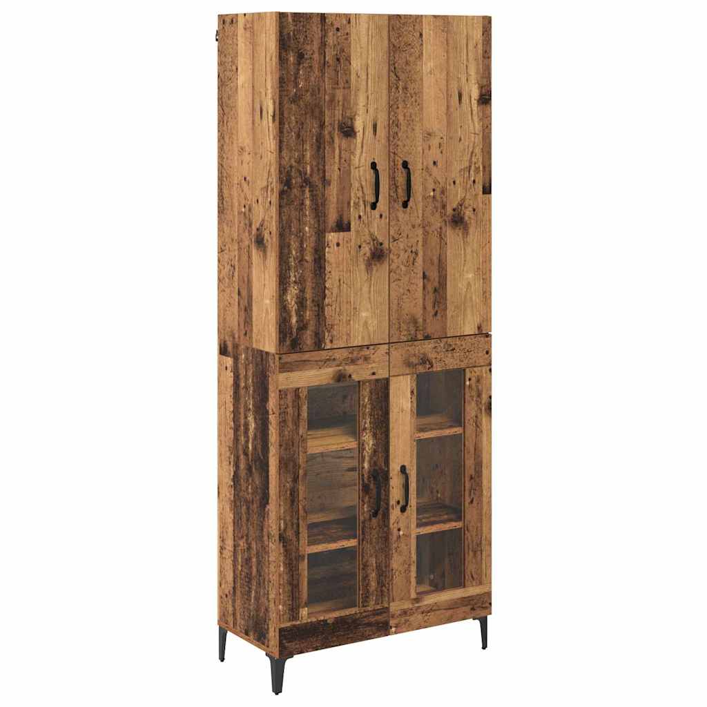 Highboard Staro drvo 69,5 x 34 x 180 cm Konstruirano drvo