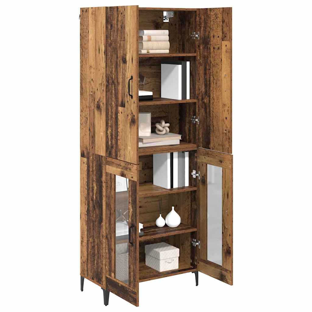 Highboard Zidne Staro drvo 69,5 x 34 x 180 cm Konstruirano drvo