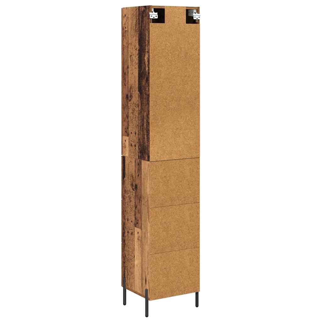 Highboard Staro drvo 34,5 x 34 x 180 cm Konstruirano drvo