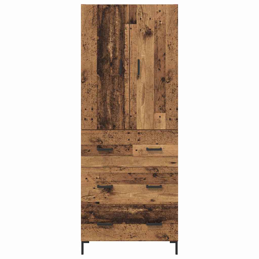 Highboard Zidne Staro drvo 69,5 x 34 x 180 cm Konstruirano drvo