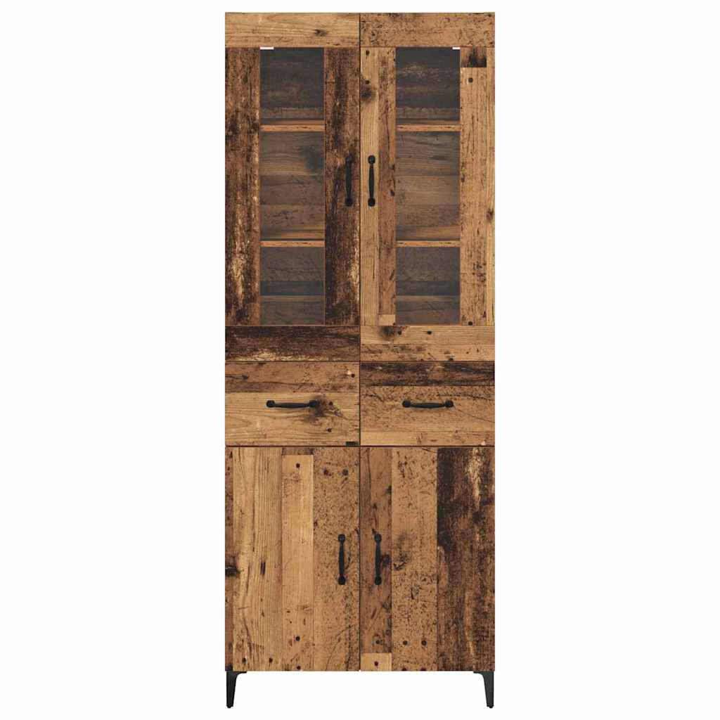 Highboard Zidne Staro drvo 69,5 x 34 x 180 cm Konstruirano drvo