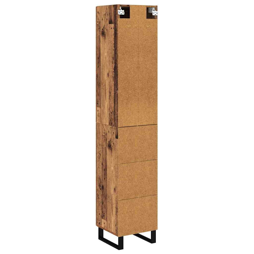Highboard Staro drvo 34,5 x 34 x 180 cm Konstruirano drvo
