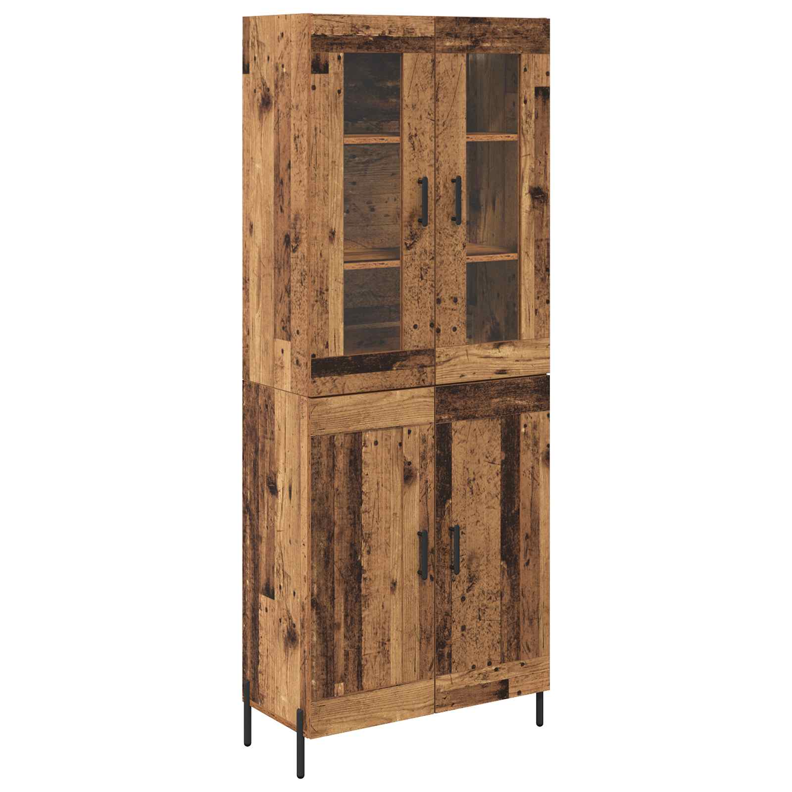 Highboard Zidne Staro drvo 69,5 x 34 x 180 cm Konstruirano drvo