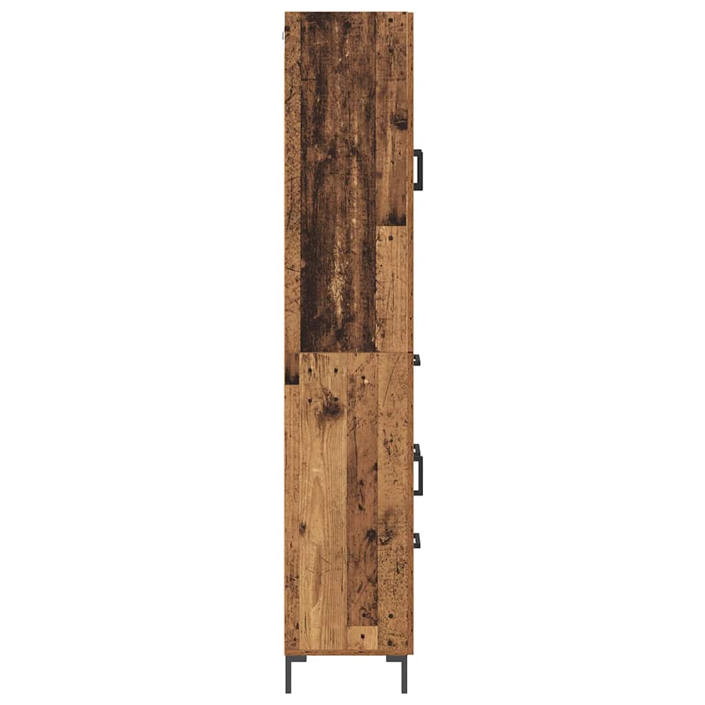 Highboard 2 kom. Staro drvo 69,5 x 34 x 180 cm