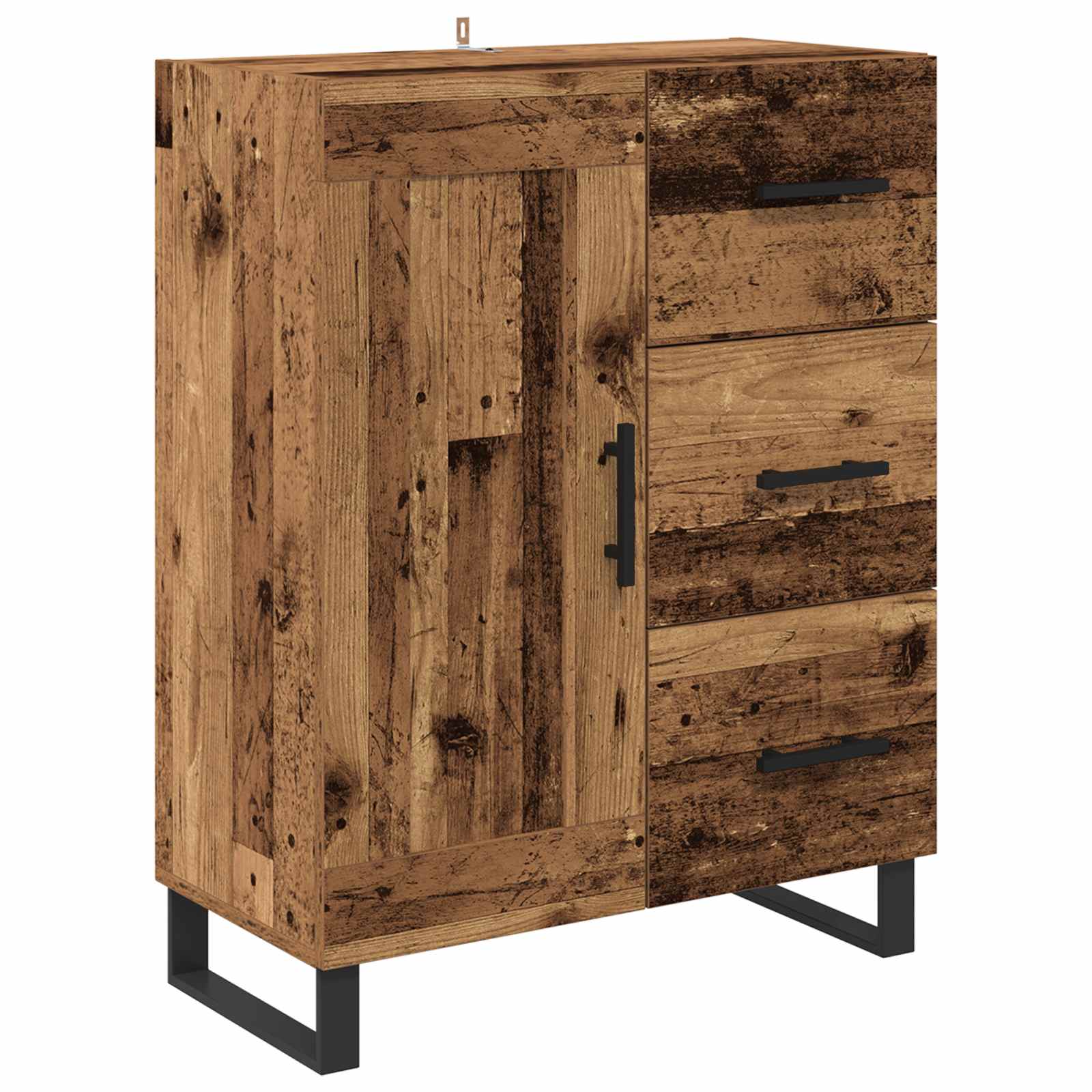 Highboard 2 kom. Staro drvo 69,5 x 34 x 180 cm