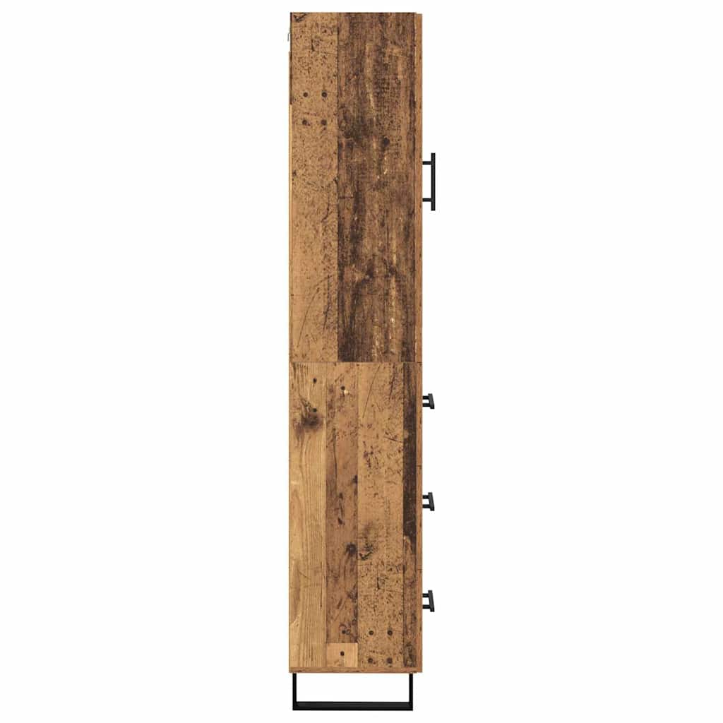 Highboard Staro drvo 34,5 x 34 x 180 cm Konstruirano drvo