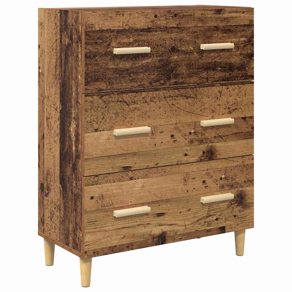 Highboard s ladicama Staro drvo 69,5 x 34 x 180 cm