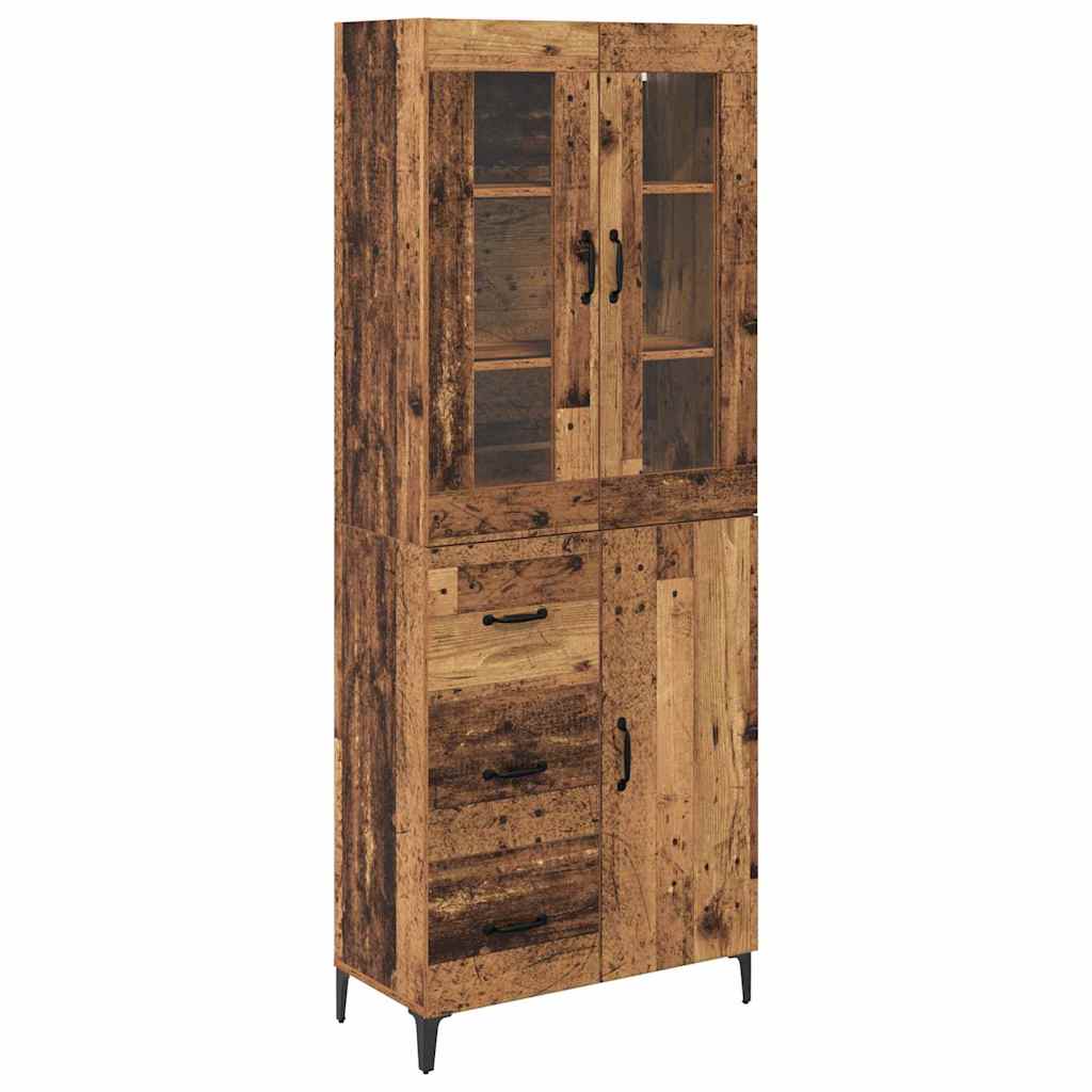 Highboard Staro drvo 69,5 x 34 x 180 cm Konstruirano drvo