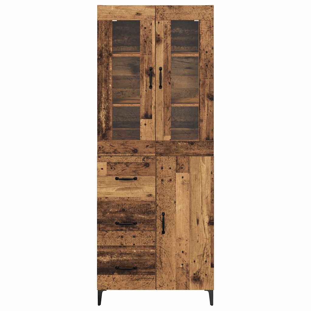 Highboard Staro drvo 69,5 x 34 x 180 cm Konstruirano drvo