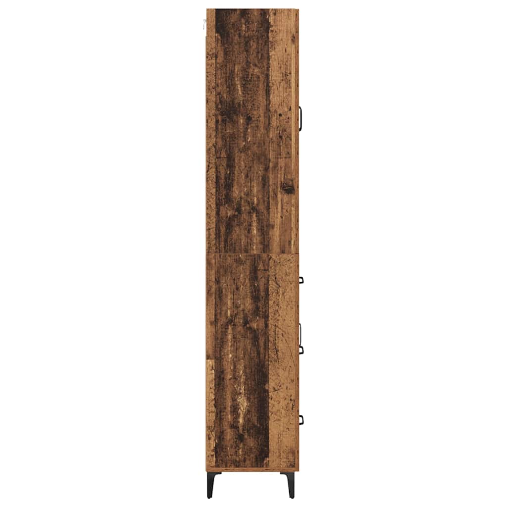 Highboard Staro drvo 69,5 x 34 x 180 cm Konstruirano drvo