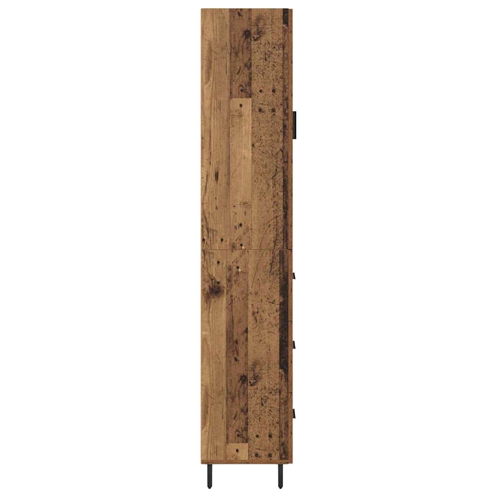 Highboard Staro drvo 34,5 x 34 x 180 cm Konstruirano drvo