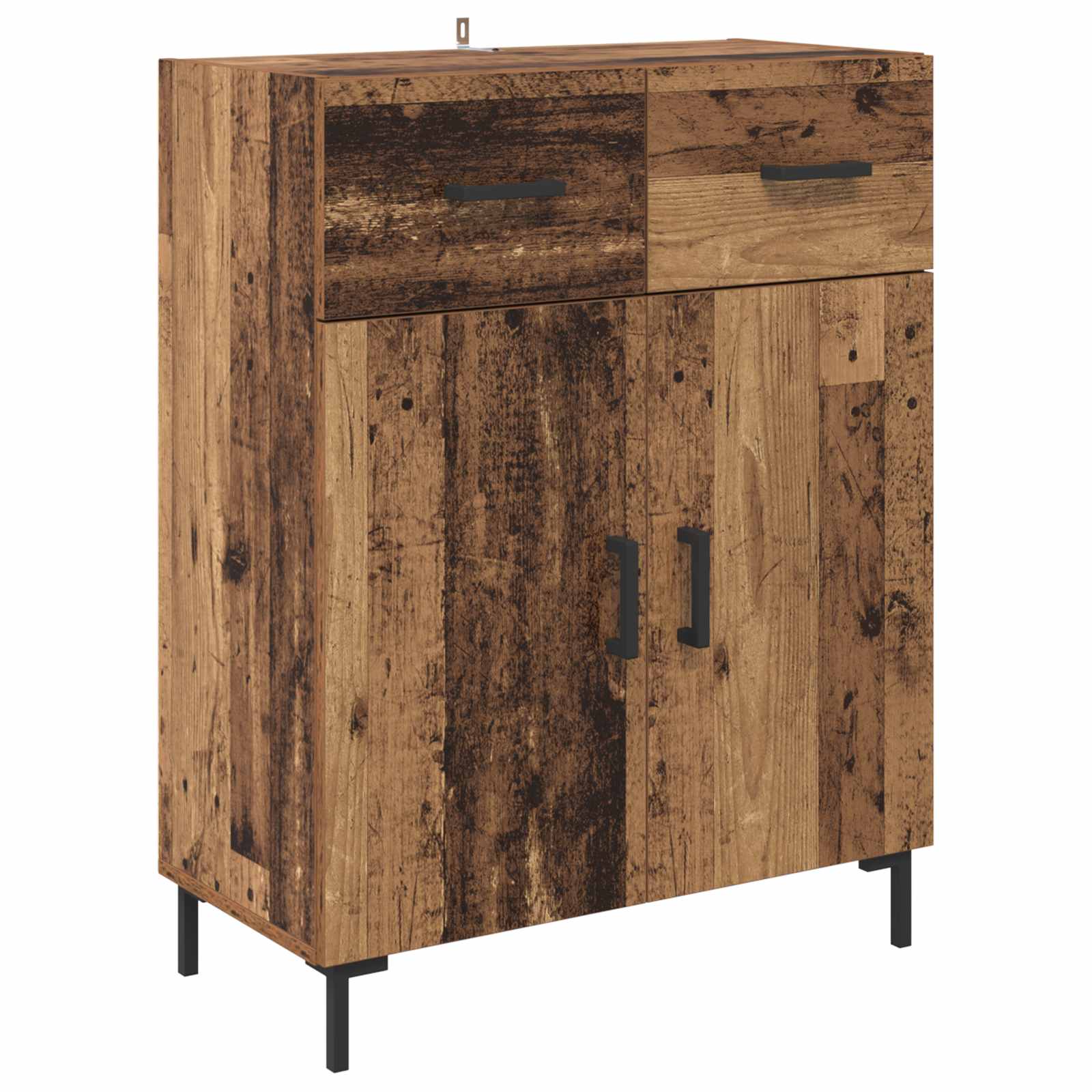 Highboard Staro drvo 69,5 x 34 x 180 cm Konstruirano drvo