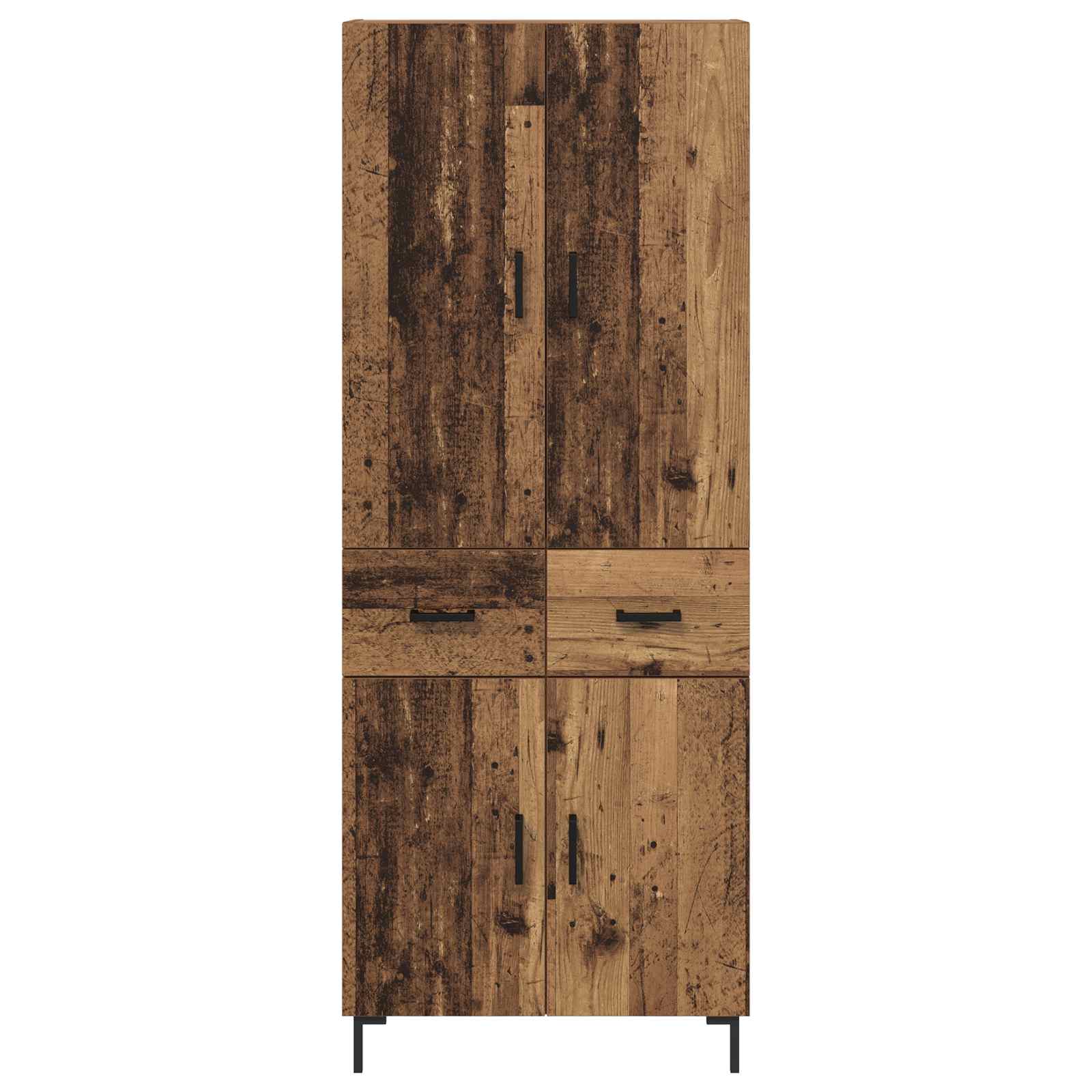 Highboard Staro drvo 69,5 x 34 x 180 cm Konstruirano drvo