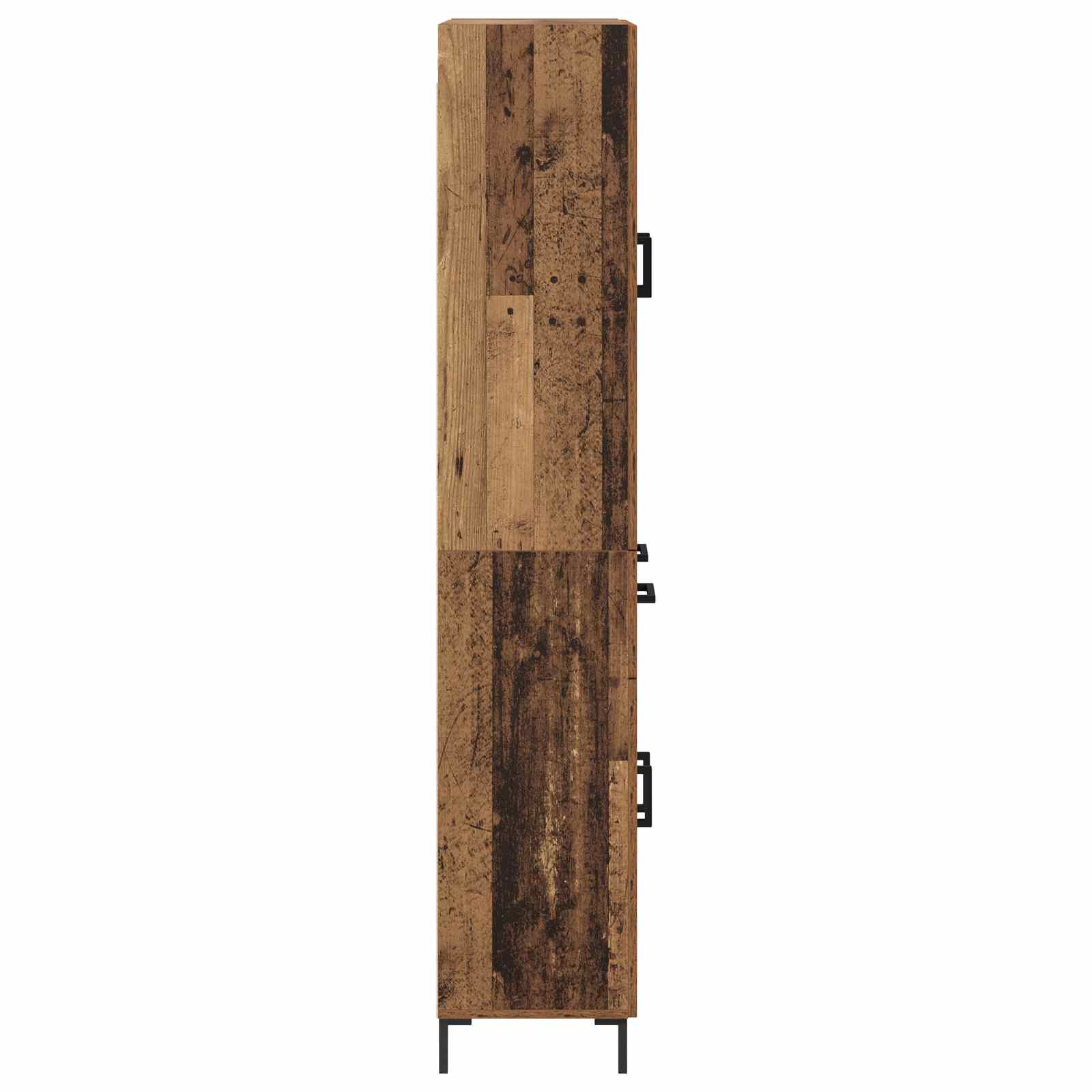 Highboard Staro drvo 69,5 x 34 x 180 cm Konstruirano drvo