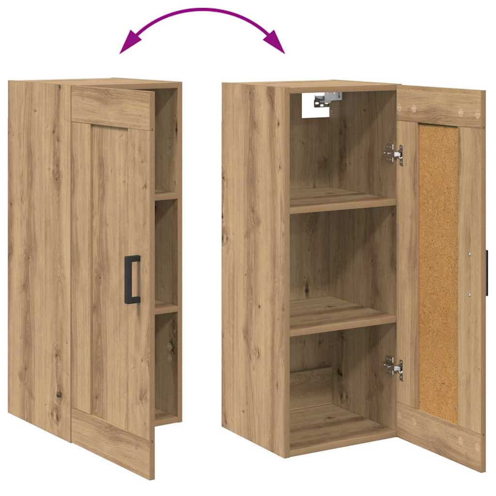 Highboard Umjetnički hrast 34,5 x 34 x 180 cm Konstruirano drvo