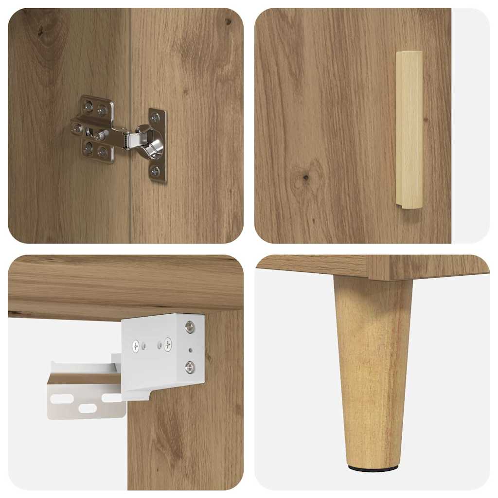 Highboard Umjetnički hrast 69,5 x 32,5 x 180 cm