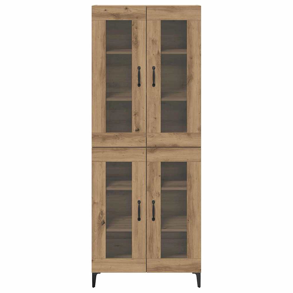 Highboard Umjetnički hrast 69,5 x 34 x 180 cm Konstruirano drvo