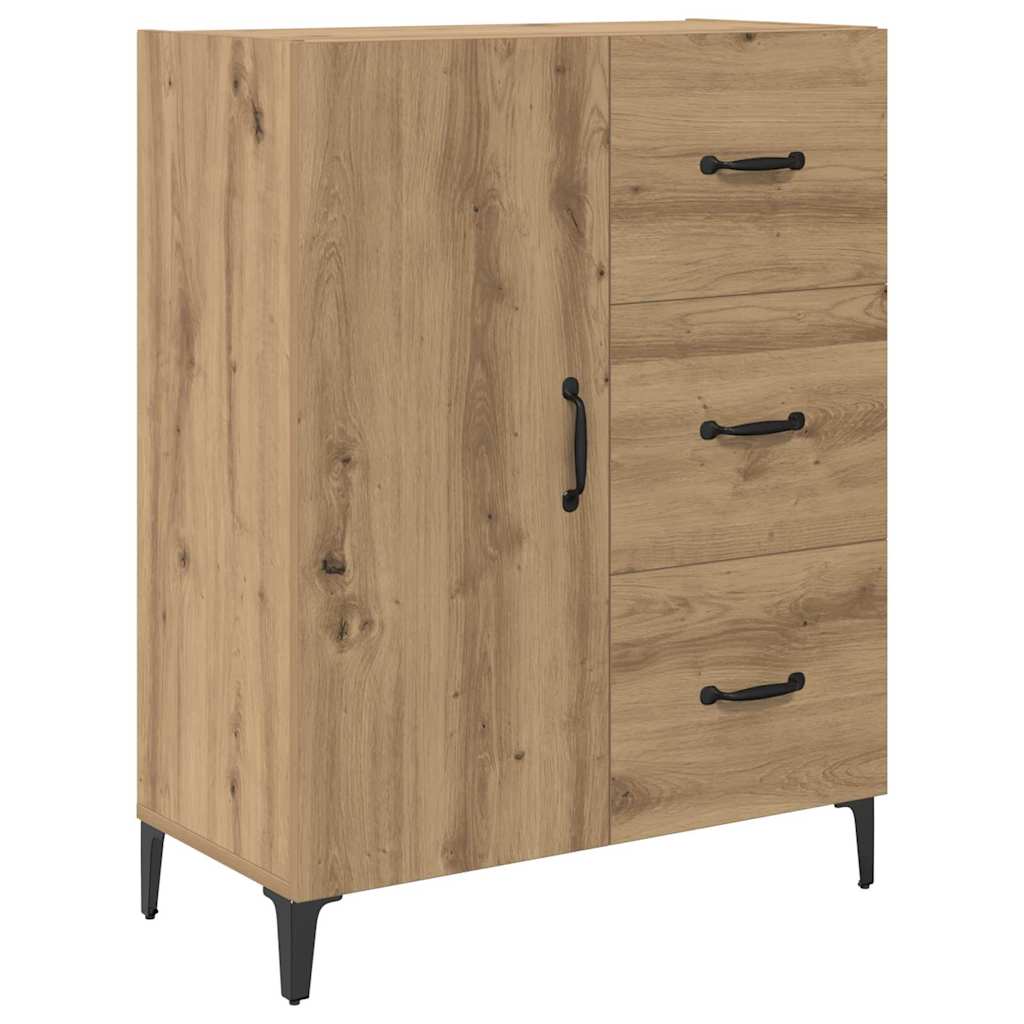 Highboard Umjetnički hrast 69,5 x 34 x 180 cm Konstruirano drvo