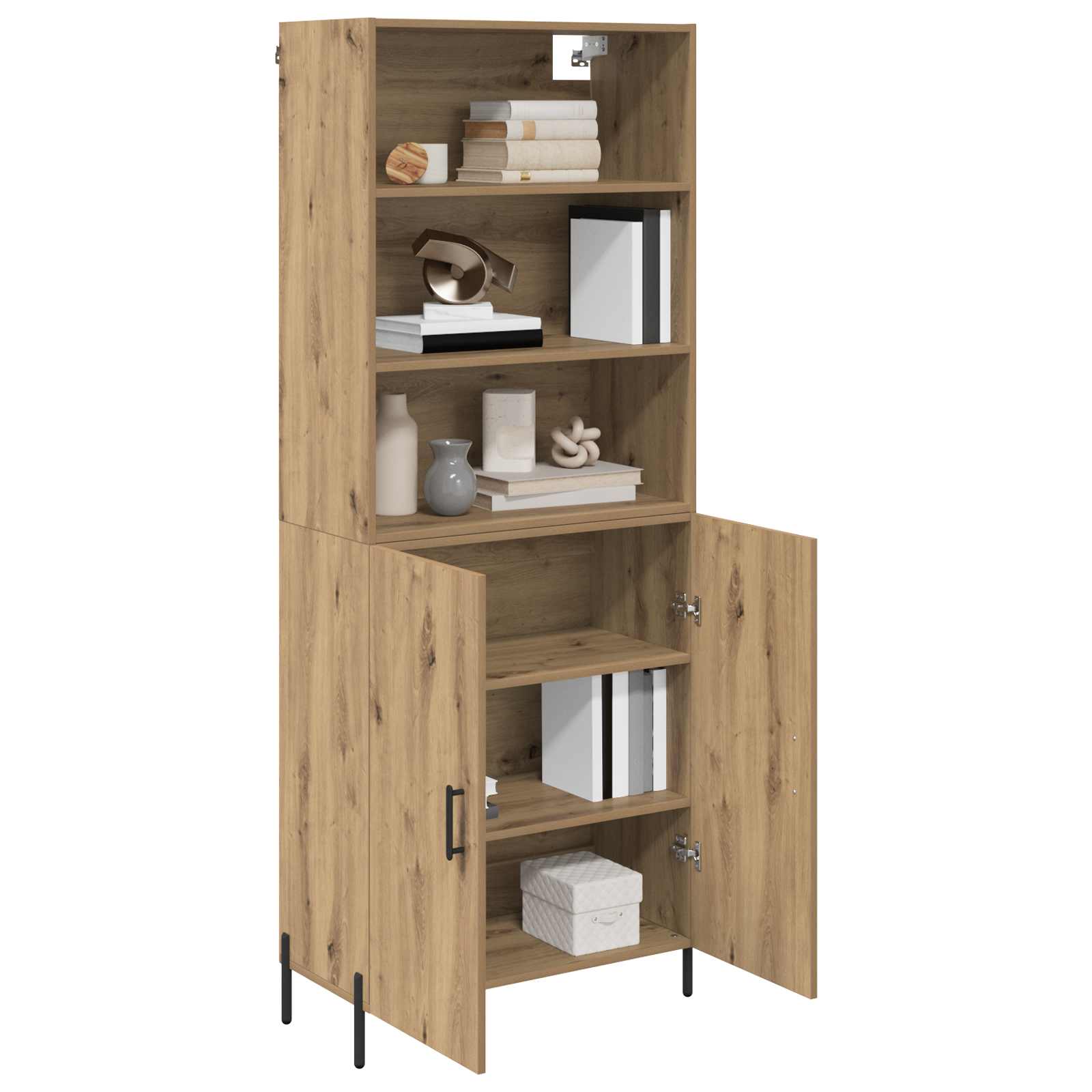 Highboard Umjetnički hrast 69,5 x 32,5 x 180 cm