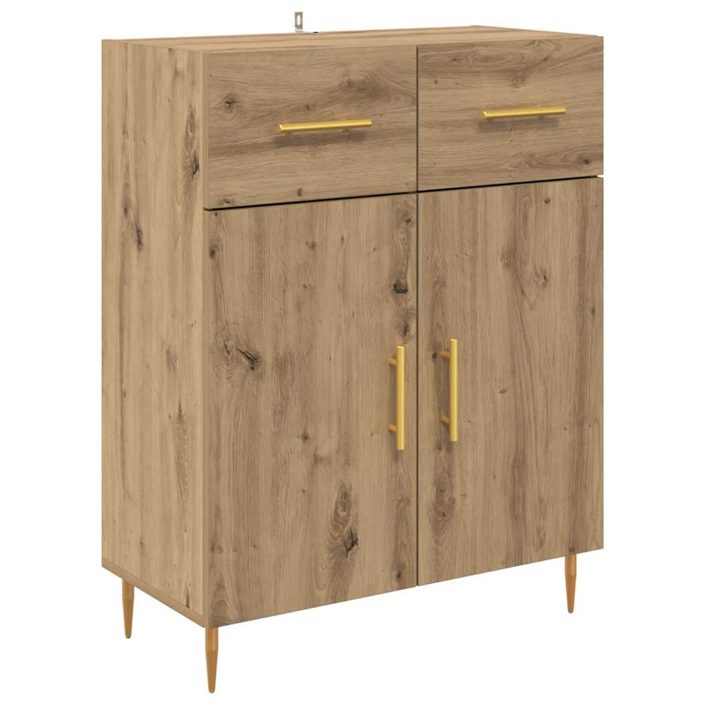 Highboard Umjetnički hrast 69,5 x 34 x 180 cm Konstruirano drvo