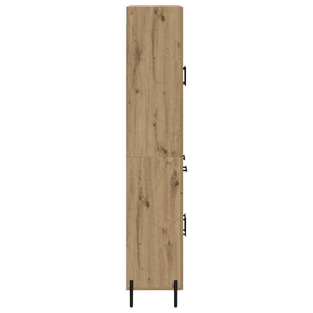 Highboard Umjetnički hrast 69,5 x 34 x 180 cm Konstruirano drvo