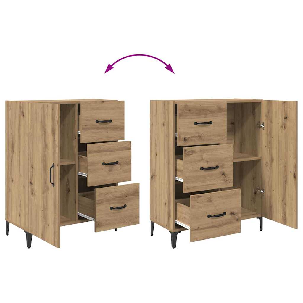 Highboard Umjetnički hrast 69,5 x 34 x 180 cm Konstruirano drvo