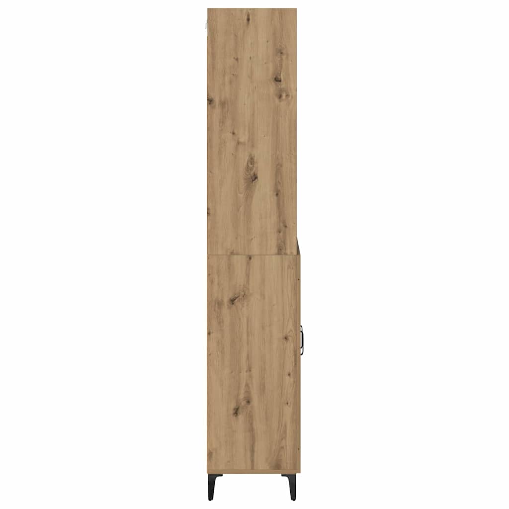 Highboard Umjetnički hrast 69,5 x 34 x 180 cm Konstruirano drvo