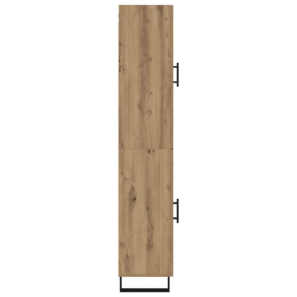 Highboard Umjetnički hrast 34,5 x 34 x 180 cm Konstruirano drvo