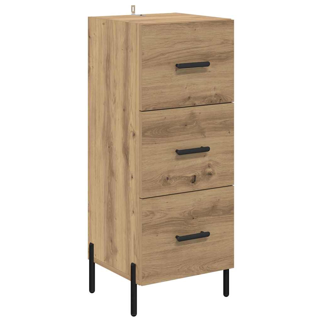 Highboard Umjetnički hrast 34,5 x 34 x 180 cm Konstruirano drvo