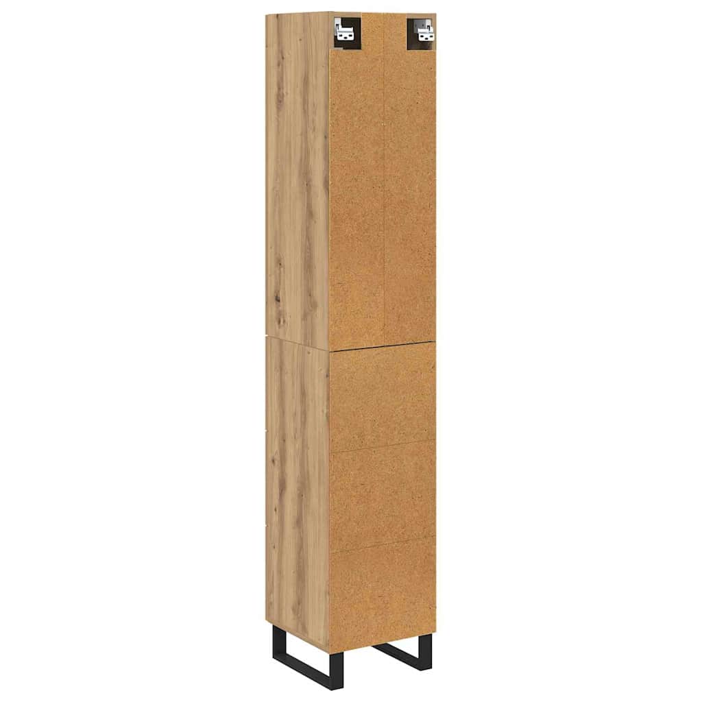 Highboard Umjetnički hrast 34,5 x 34 x 180 cm Konstruirano drvo