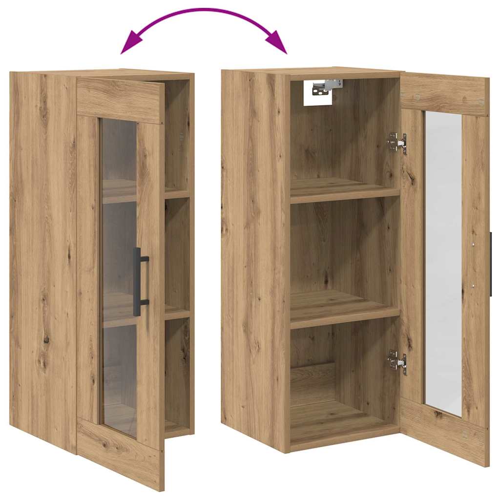 Highboard Umjetnički hrast 34,5 x 34 x 180 cm Konstruirano drvo
