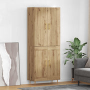 Highboard Umjetnički hrast 69,5 x 34 x 180 cm Konstruirano drvo