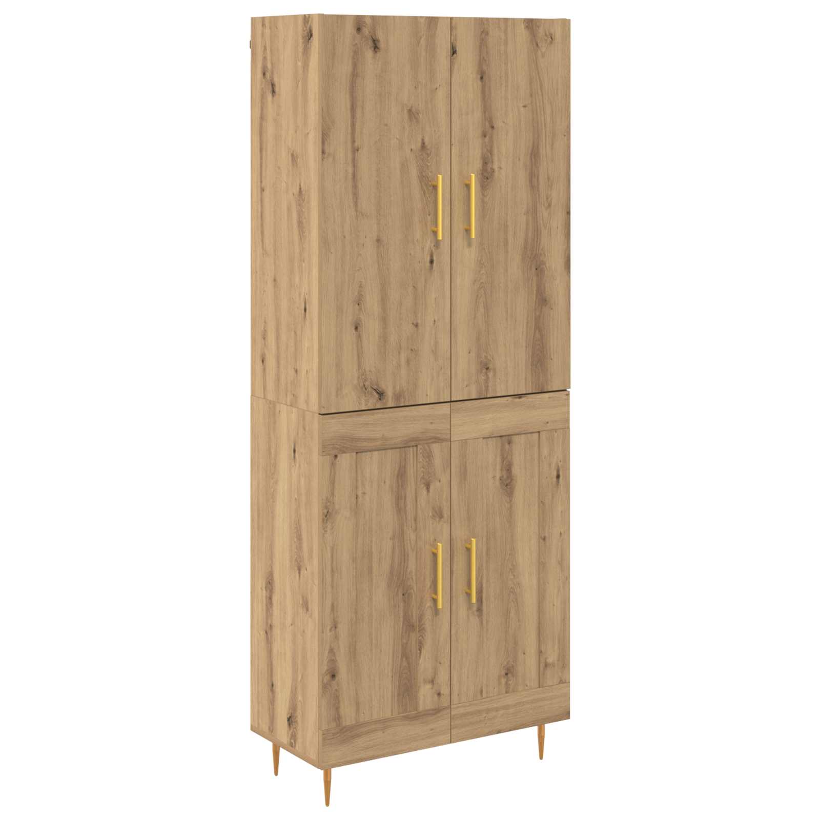 Highboard Umjetnički hrast 69,5 x 34 x 180 cm Konstruirano drvo