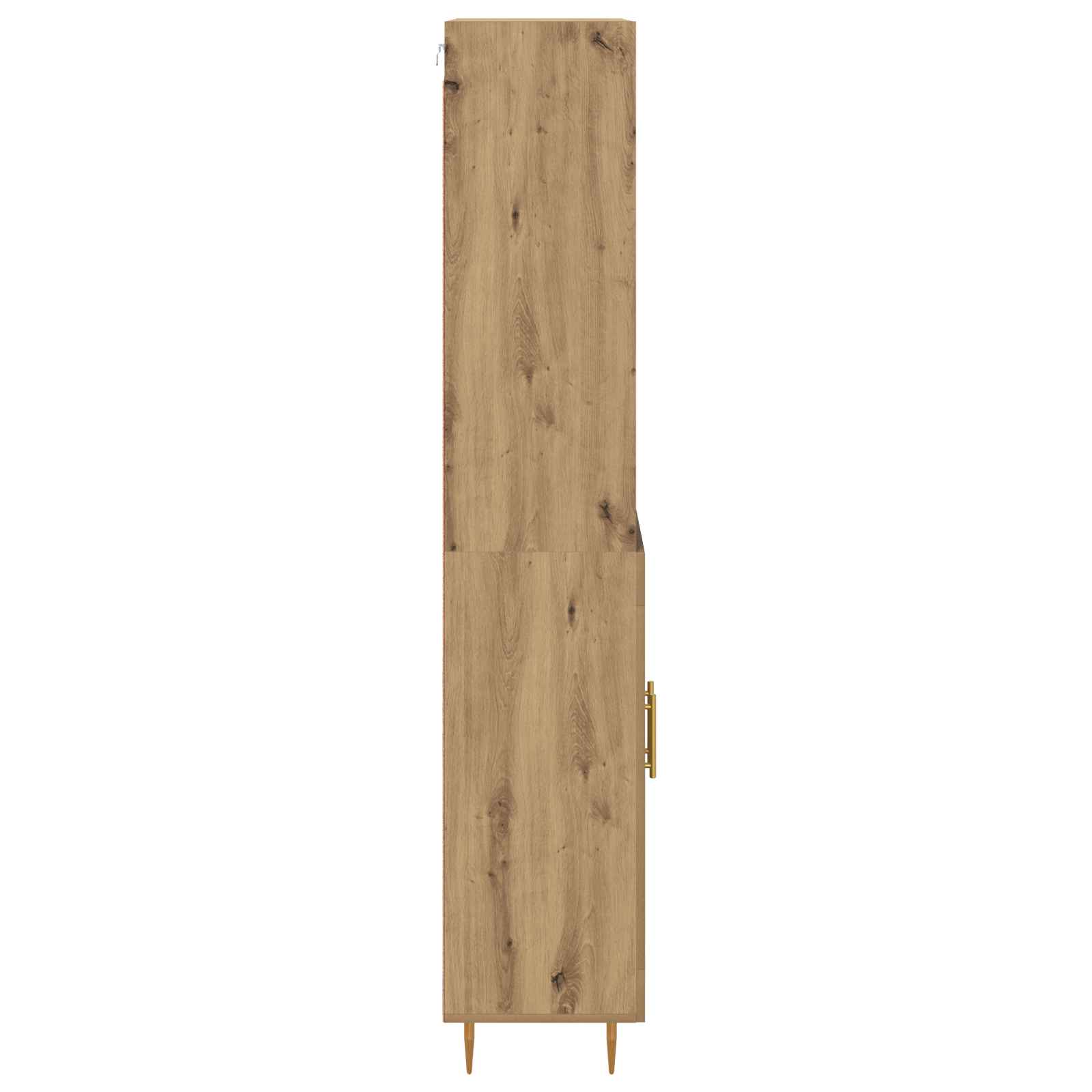 Highboard Umjetnički hrast 69,5 x 34 x 180 cm Konstruirano drvo