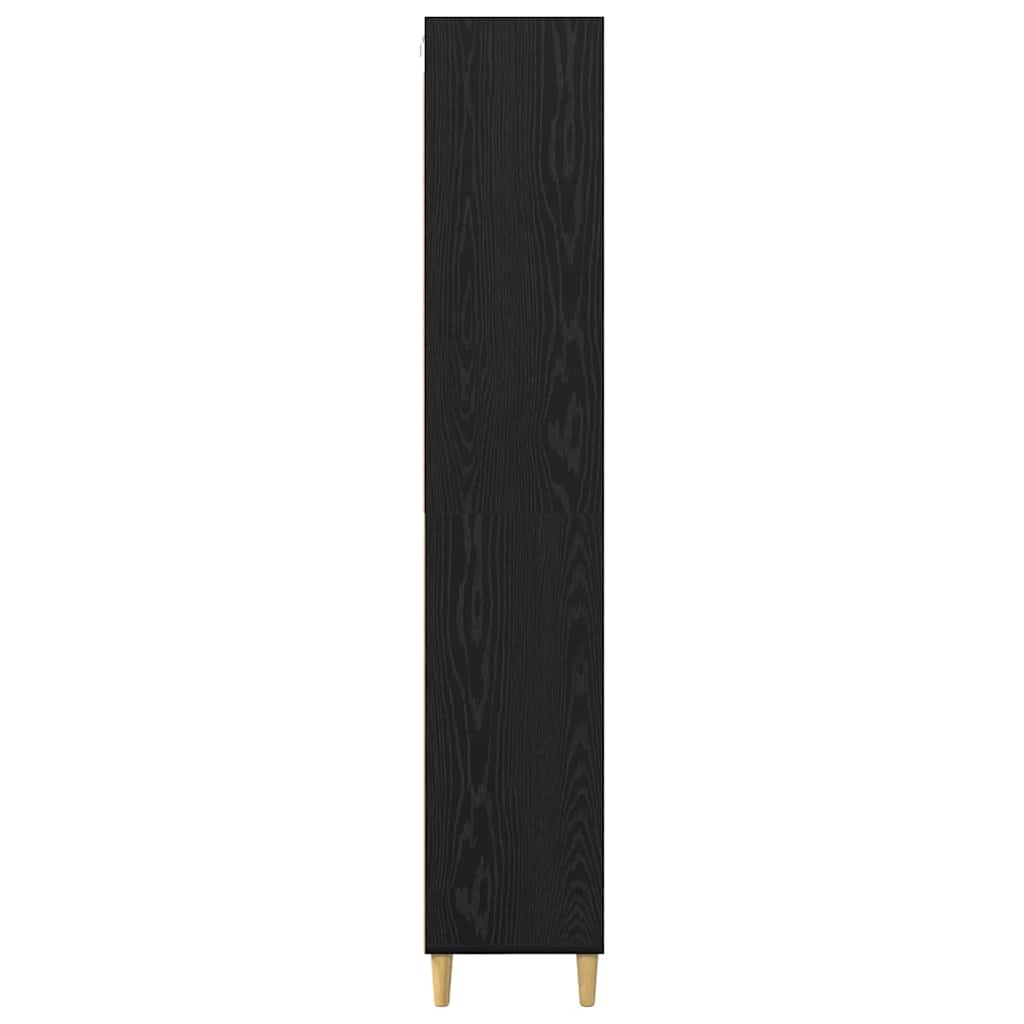 Highboard Crni hrast 69,5 x 32,5 x 180 cm Konstruirano drvo
