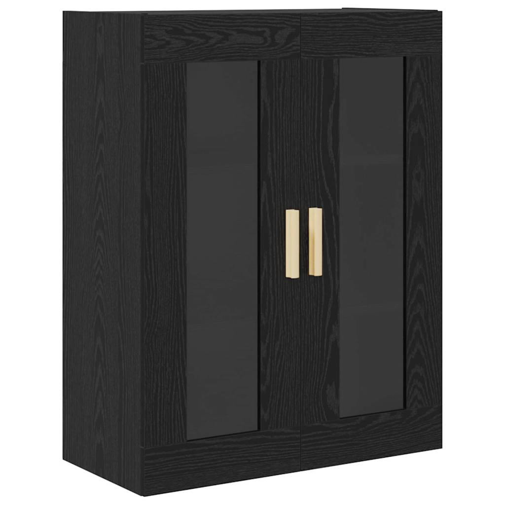 Highboard Crni hrast 69,5 x 34 x 180 cm Konstruirano drvo