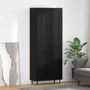Highboard 2 kom. Crni hrast 69,5 x 34 x 180 cm