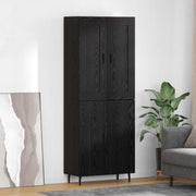 Highboard 2 kom. Crni hrast 69,5 x 34 x 180 cm