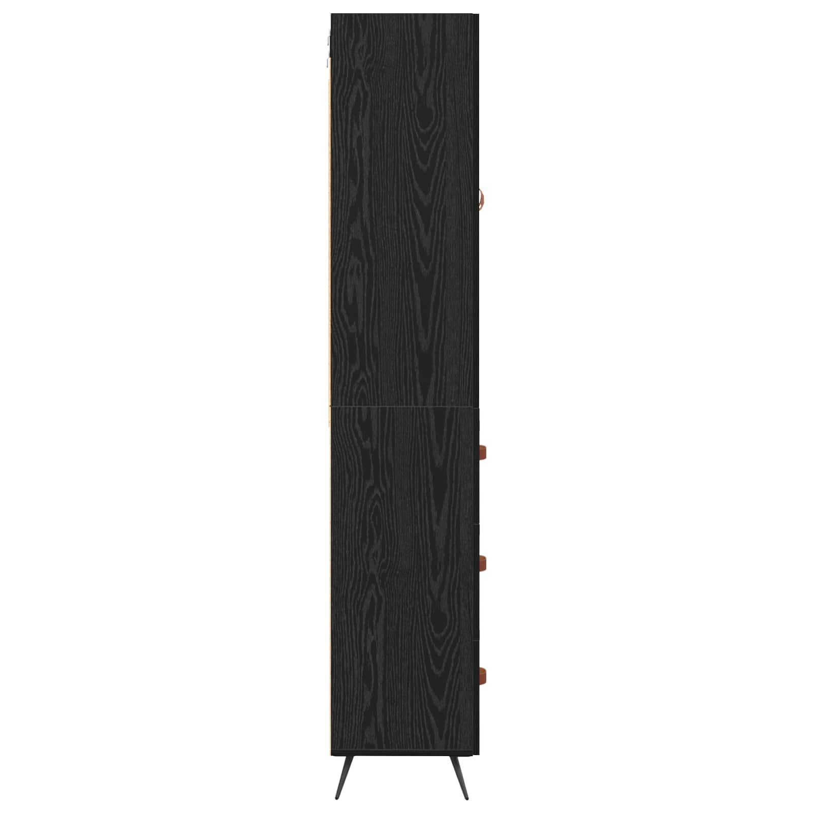 Highboard Crni hrast 69,5 x 34 x 180 cm Konstruirano drvo