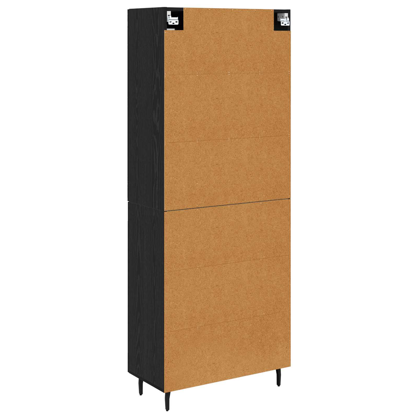Highboard 2 kom. Crni hrast 69,5 x 34 x 180 cm