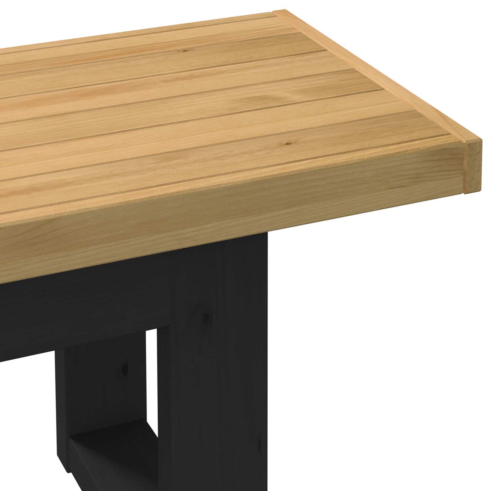 Klupa za blagovanje NOAIN 120 x 41 x 45 cm Masivna borovina