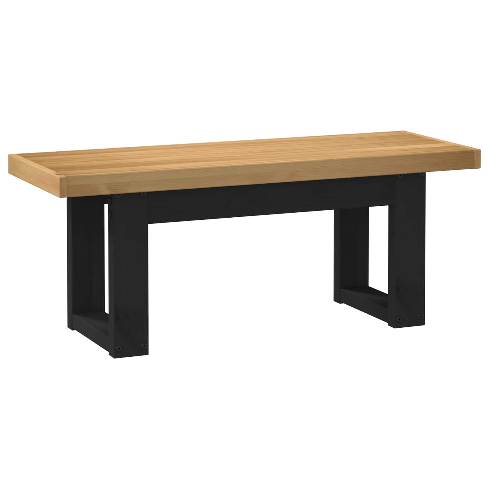 Klupa za blagovanje NOAIN 120 x 41 x 45 cm Masivna borovina