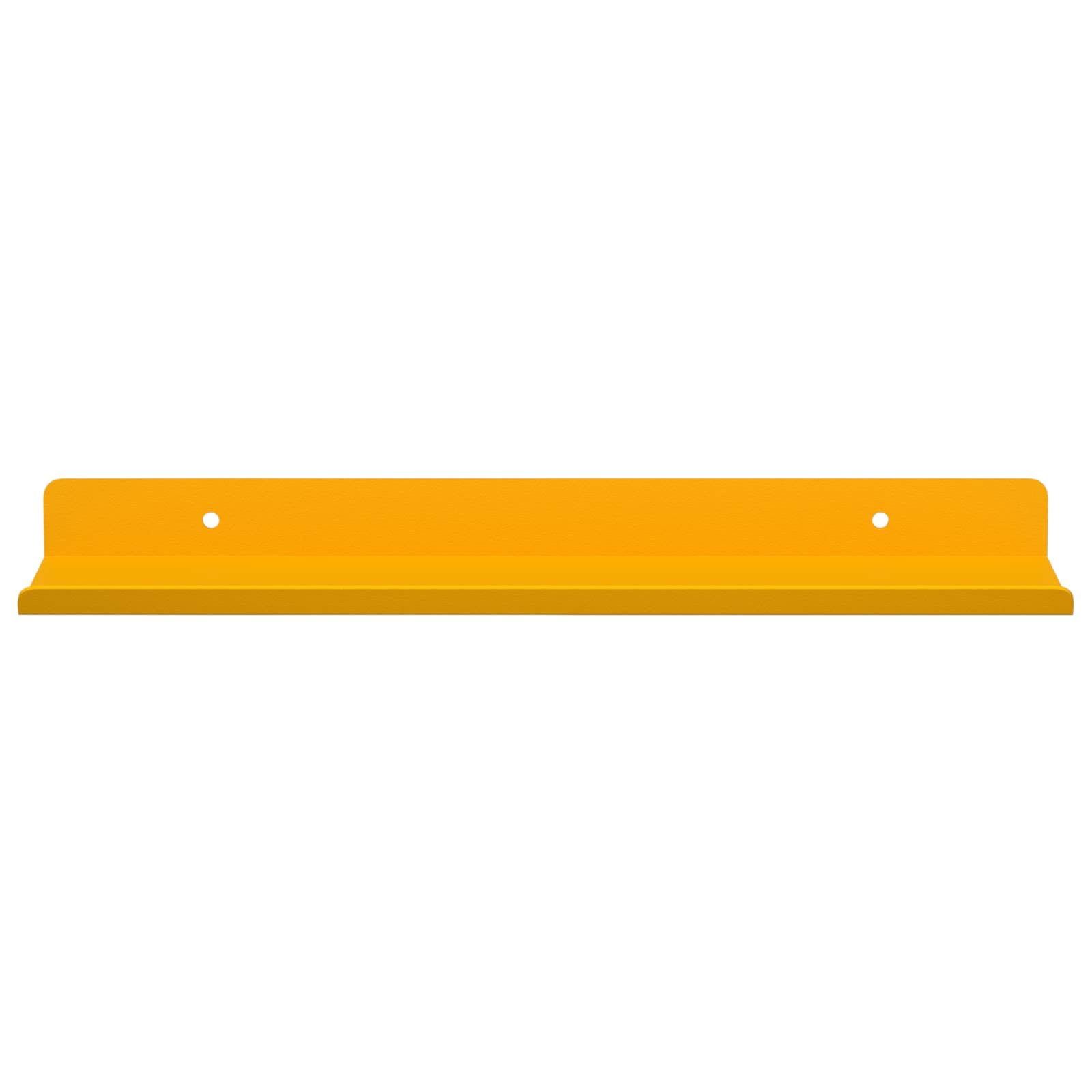 Lebdeća polica Zidne 4 pcs Žuta 30 x 9 x 2,5 cm Čelik