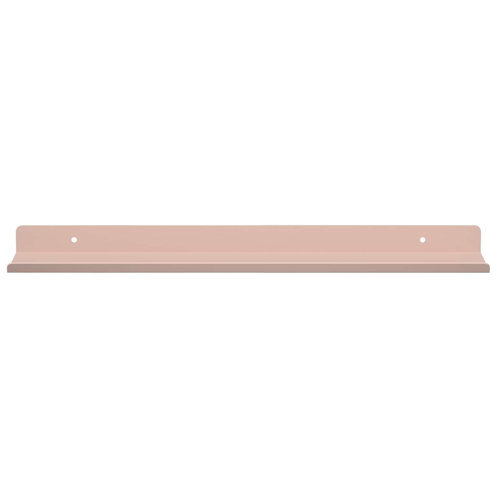 Lebdeća polica Zidne 4 pcs Ružičasta 40 x 8,5 x 2,5 cm Čelik