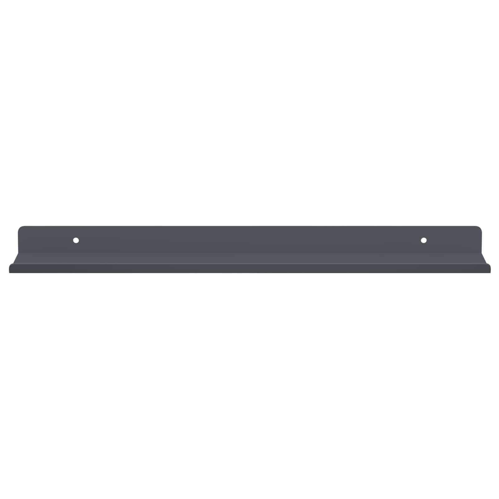 Lebdeća polica Zidne 4 pcs Antracit 40 x 8,5 x 2,5 cm Čelik